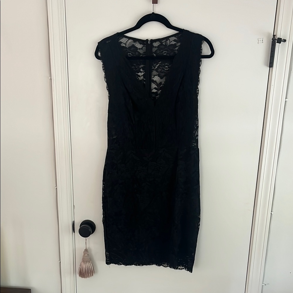 Elegant Black Lace guess Dress